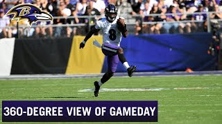 Full 360-Degree View of Baltimore Ravens Gameday