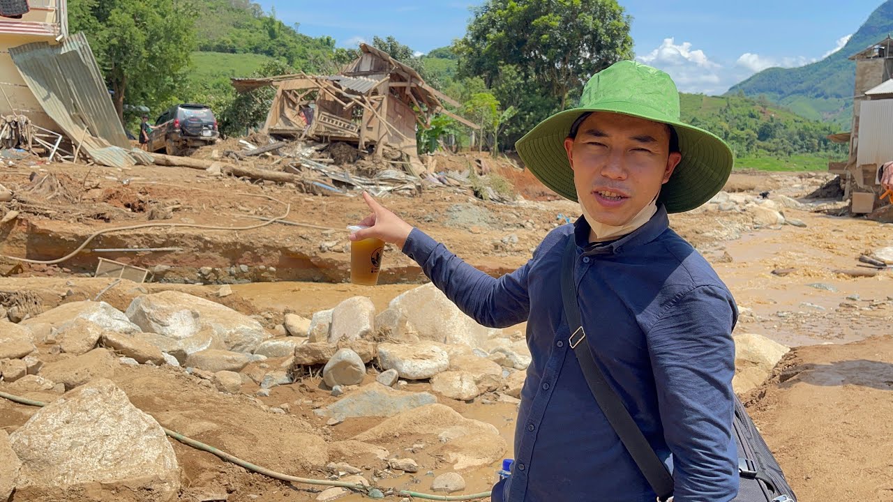 NHIỀU BẢN LÀNG TAN HOANG TRÔI HẾT NHÀ CỬA XE CỘ KHIẾN NHIỀU NGƯỜI CHẾT VÀ MẤT TÍCH TẠI TỈNH SƠN LA