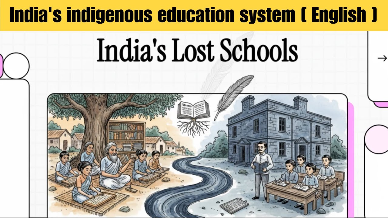 Indigenous Indian Education - Modern History of India- Part 1 | UPSC - English