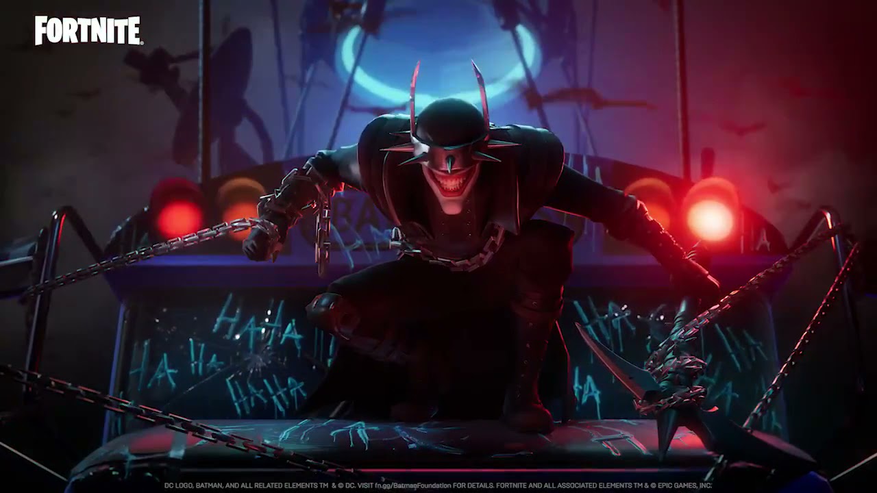 NOUVEAU PACK DE SKIN BATMAN QUI RIT DISPONIBLE FORTNITE, PRÉSENTATION ...