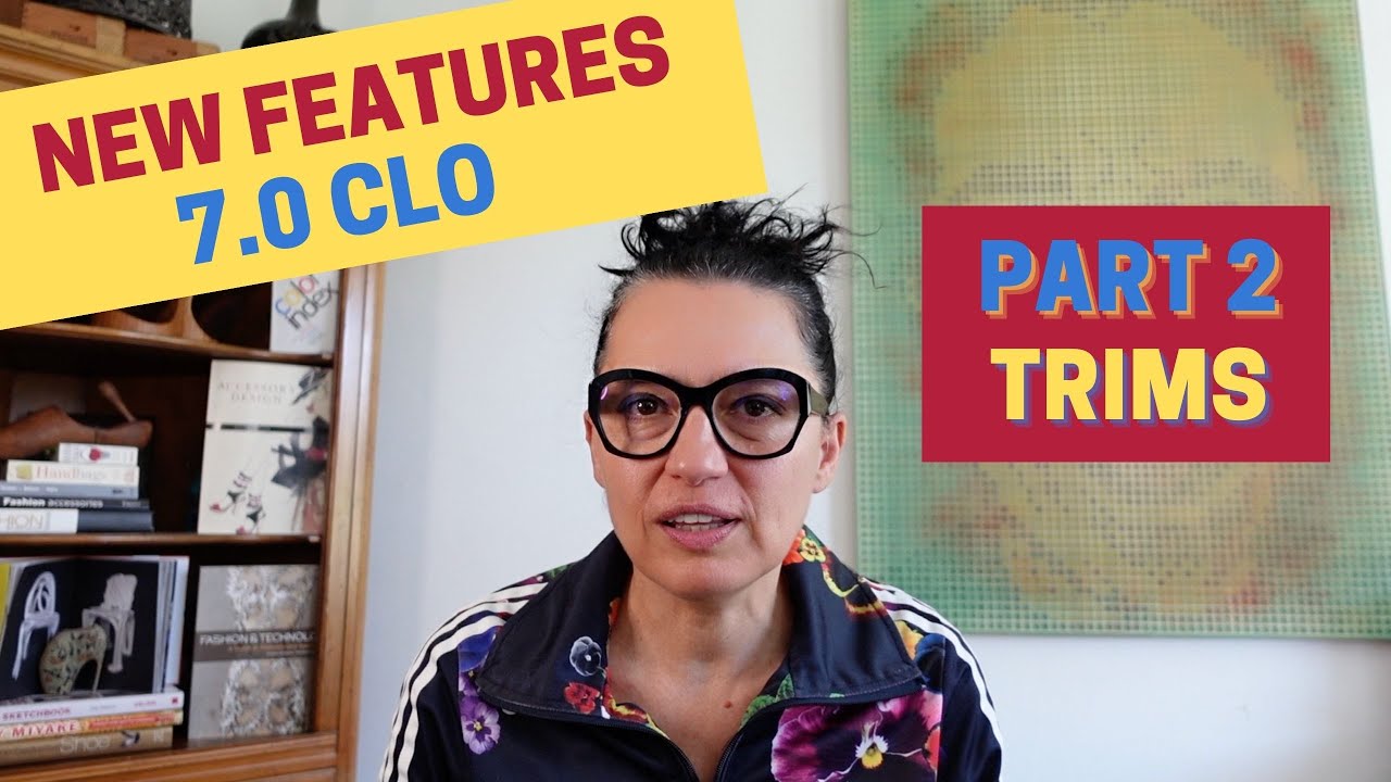 Trim Updates in CLO3D version 7.0 - Part 2 - Workflow - YouTube