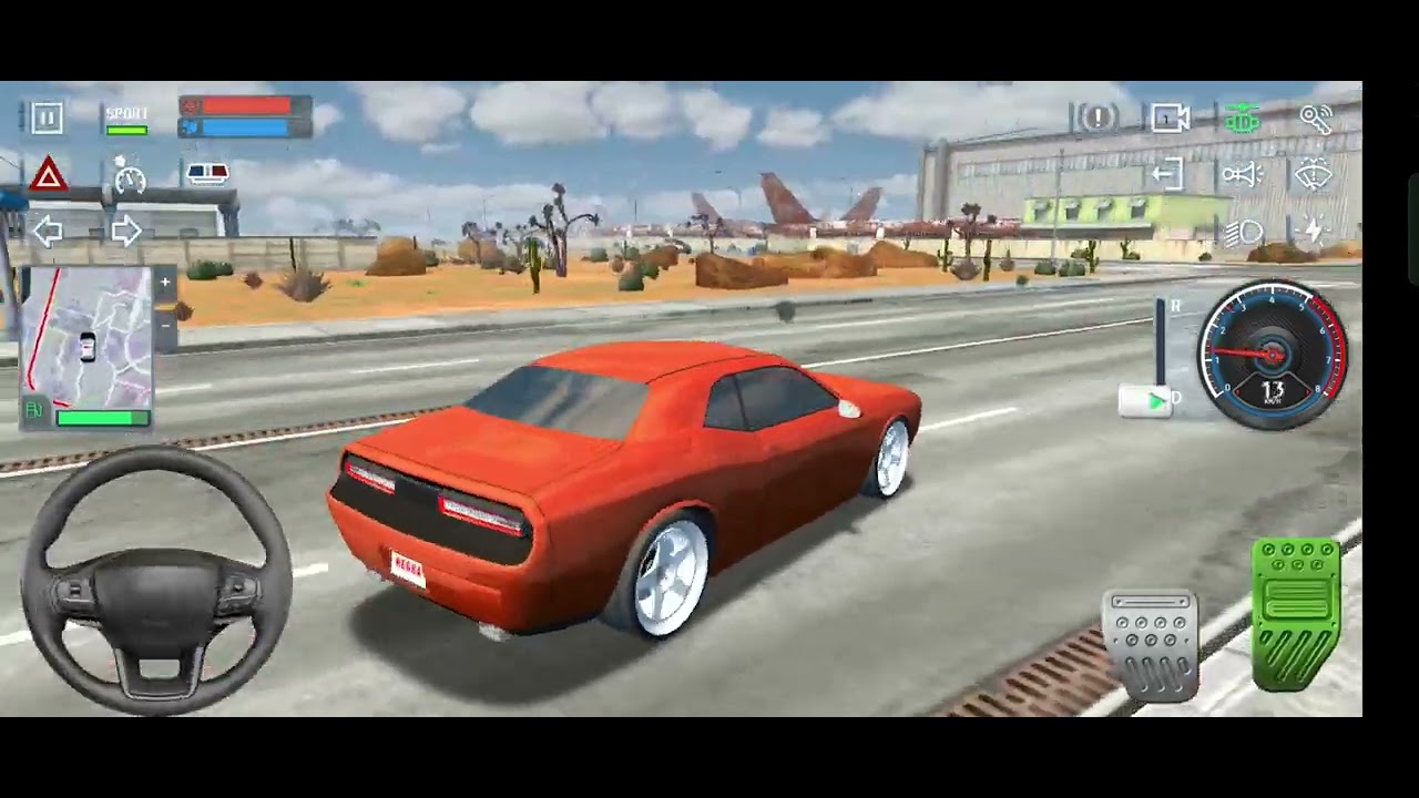 Taxi Simulator 2024 - Ferari f8i Vs Dodge RT Car's Taxi Driving 3D ...