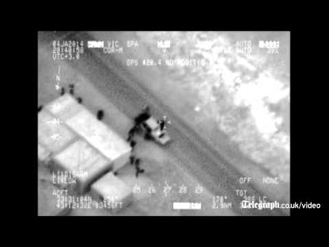 Footage Released Of Iraqi Air Strike On Al-Qaeda Hideout