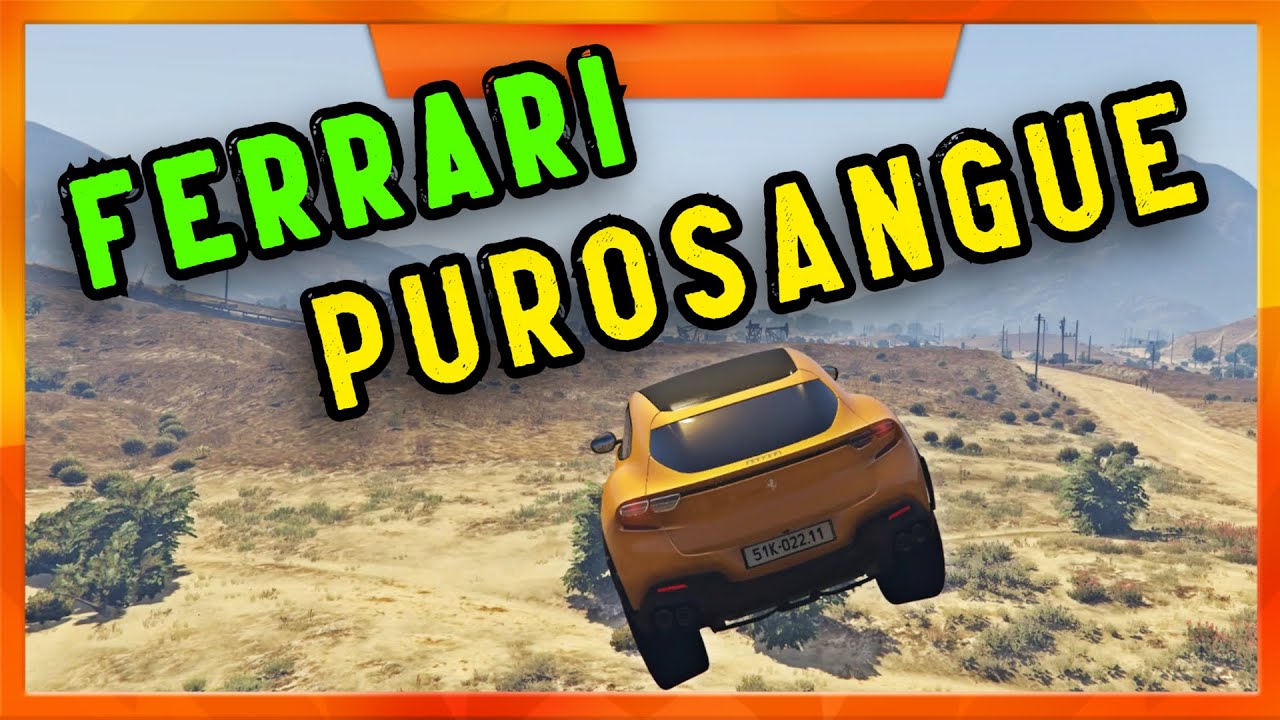 Ferrari purosangue gta 5