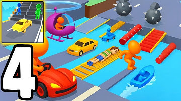 Shape Shifting -Gameplay Walkthrough Part 4 -Pick The Right Vehicle(ios,Android)