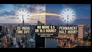 US-India Time Difference: No More 9.5 or 10.5 Hours? screenshot 1