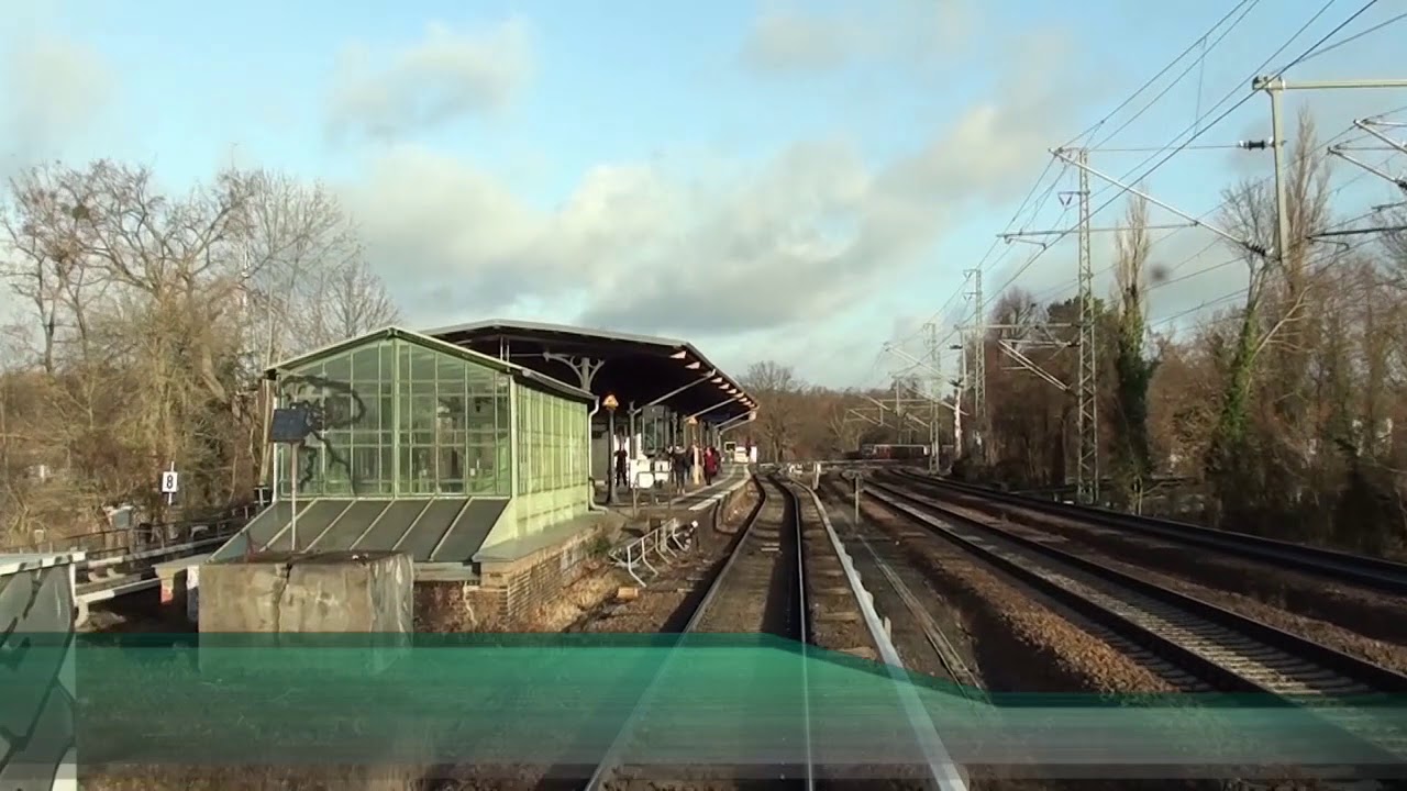 Führerstandsmitfahrt S-Bahn Berlin S7 Potsdam Hbf - Ahrensfelde