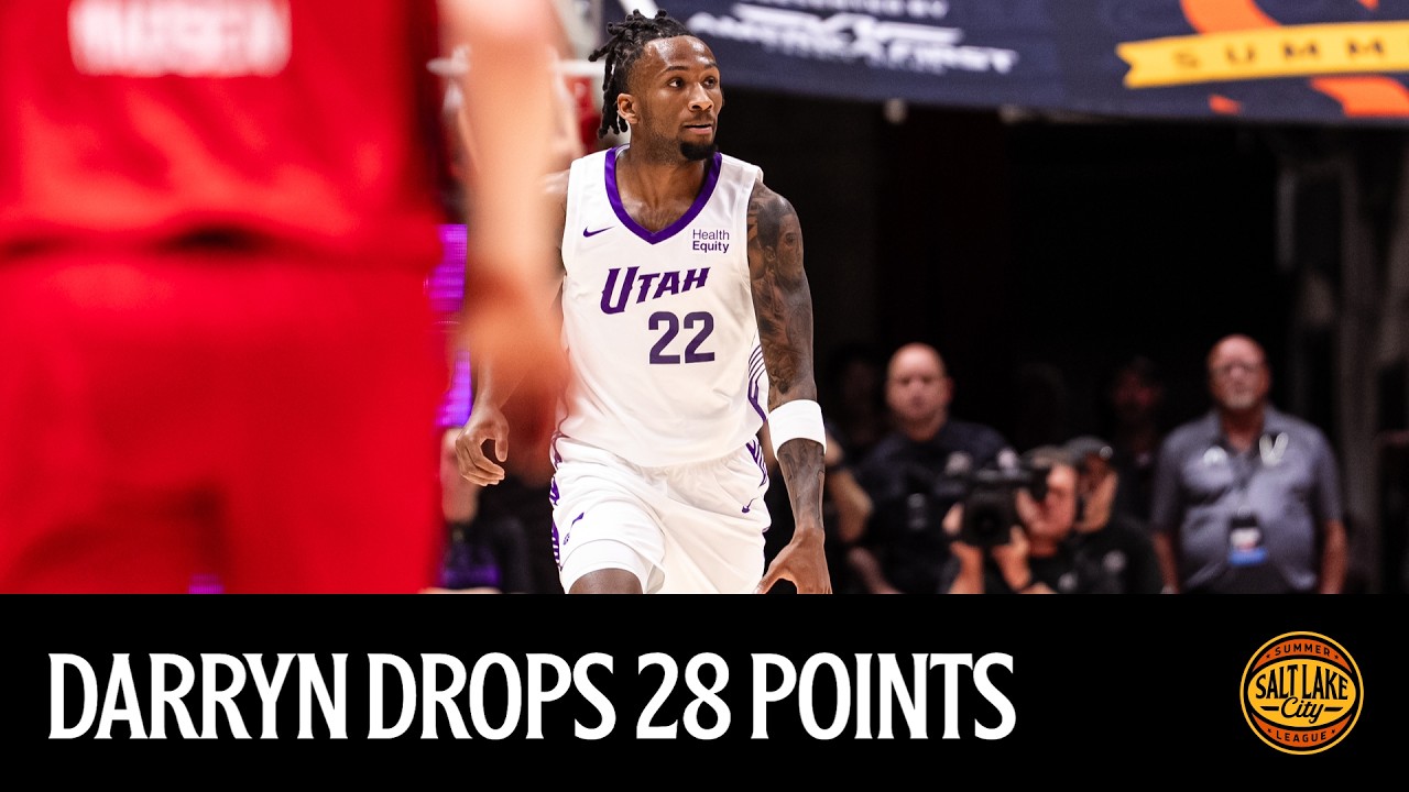 DARRYN PETERSON drops 28 in DEBUT π¨ | UTAH JAZZ
