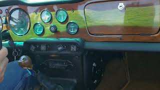 LeeNephets 1971 Triumph TR6 overdrive check and test drive
