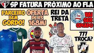 PATROCÍNIO GORDO PRA VERDÃO E ZÊRO; GABIGOL VENDIDO? SP FATURA PERTO DO FLA; JÔ CAUSA; VASCO, BAHIA+