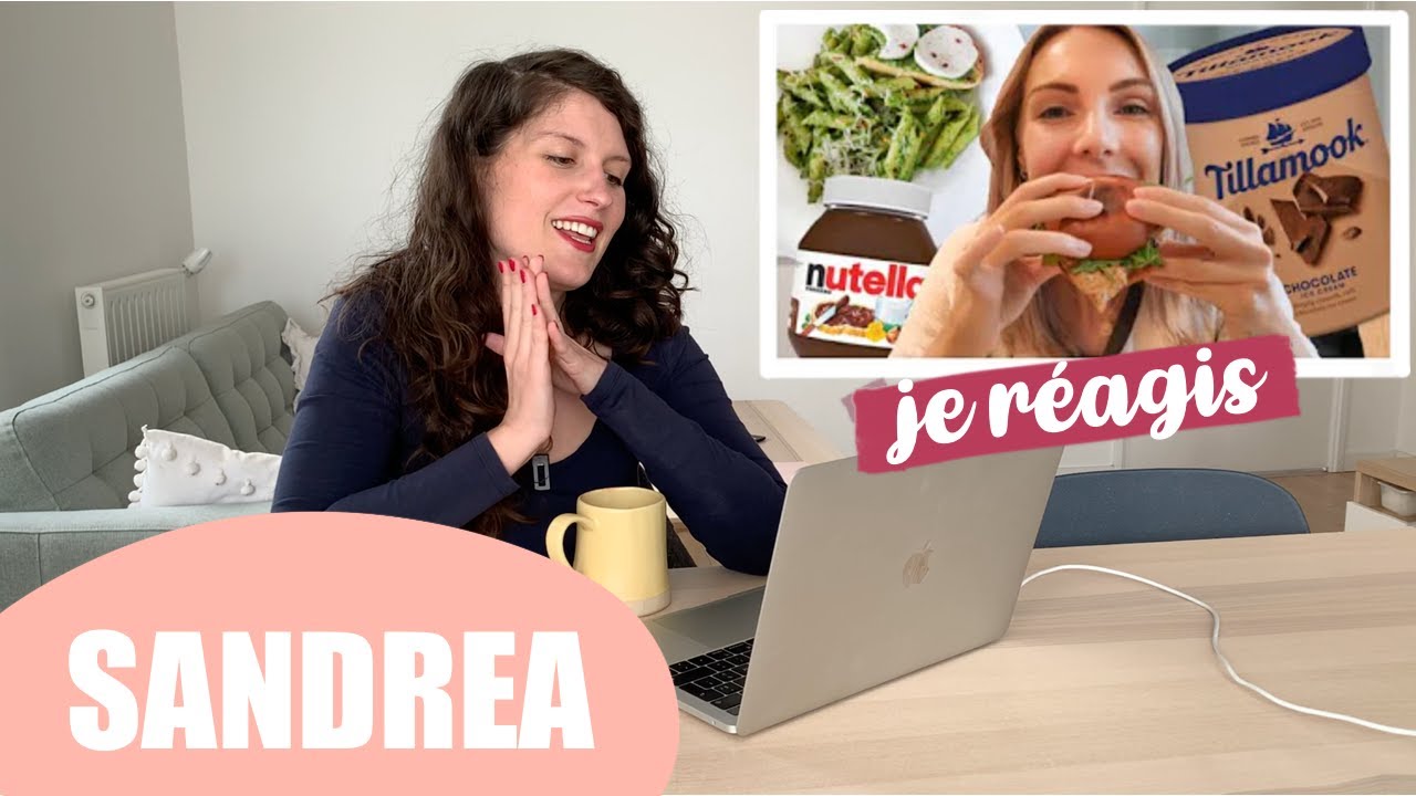[Je réagis à] Sandrea - 24h dans mon assiette (pendant le confinement)