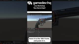 Unity Animation: Gun Barrel Spin