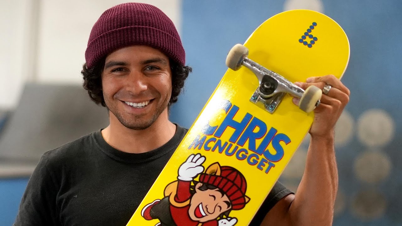 CHRIS MCNUGGET IS PRO FOR BRAILLE SKATEBOARDS! YouTube