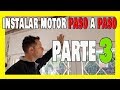 👍 Tutorial montaje MOTOR de PERSIANAS ✔ con todo detalle desde 0 💡 PARTE 3