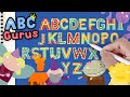 Trace & Color Uppercase A to Z Letters in ABC Gurus