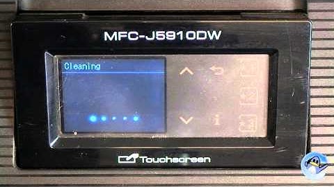 Brother MFC-J5910DW: How to do Printhead Cleaning Cycles  and Improve Print Quality