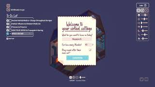 Research w/ Me ft. Virtual Cottage