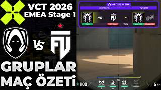 TEAM HERETICS vs FUT MAÇ ÖZETİ | VCT 2026 EMEA Stage 1