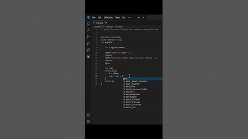 Sum of Digits in C++: A Simple While Loop Solution | day 7 ... radhe radhe 🩵