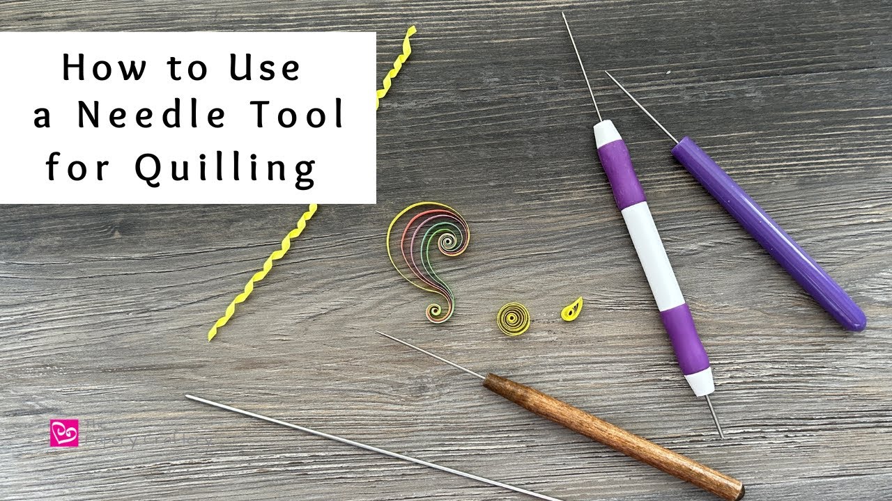 Needle Tools and Slotted Tools : Which Quilling Tool is Right for You? -  The Papery Craftery