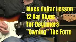 Live Beginning Blues Lesson - Feeling The 12 Bar Blues Form