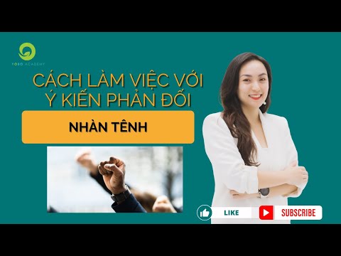 Video: Cách Học Cách Không Phản ứng Với ý Kiến của Người Thân