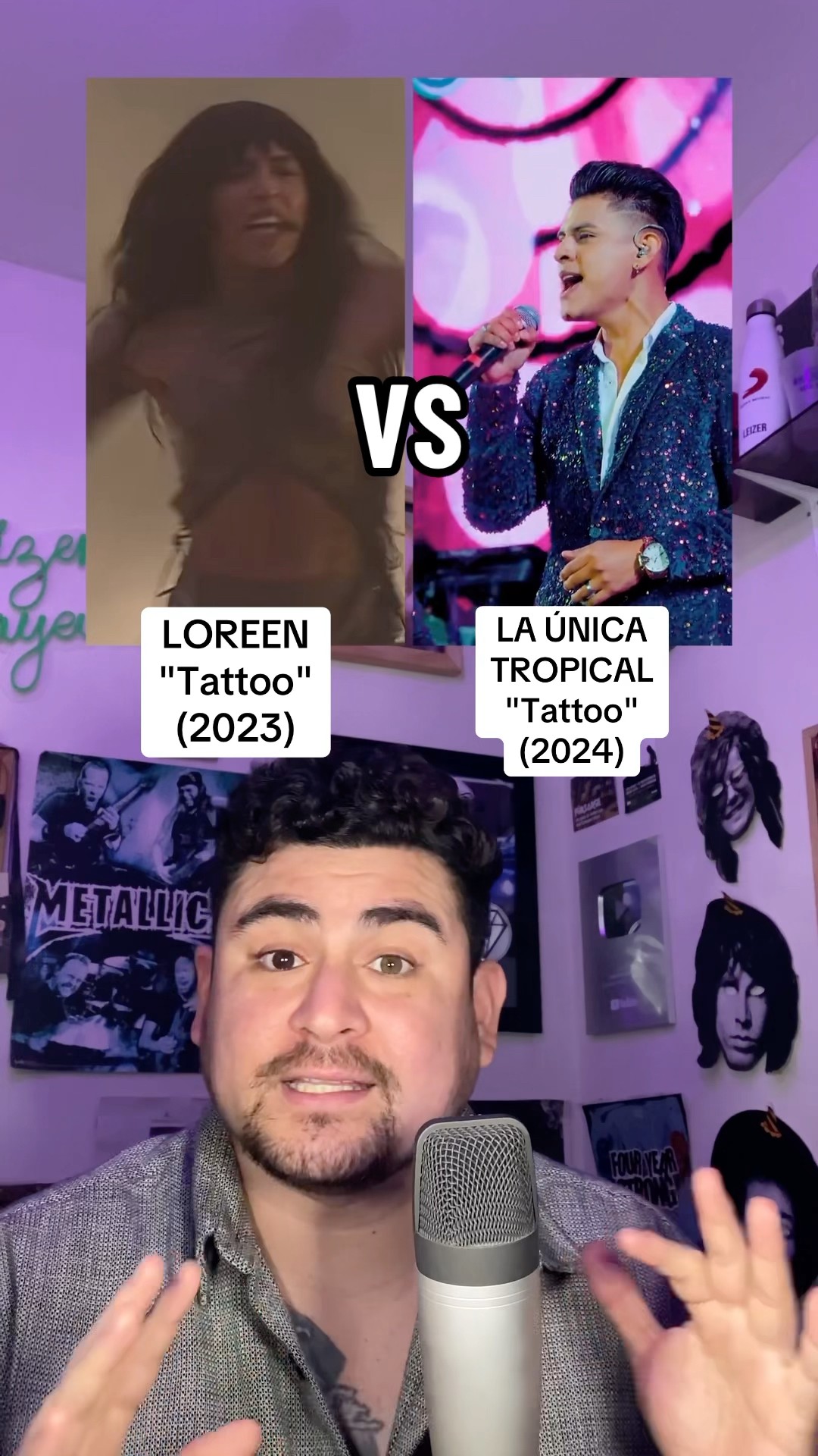 LA ÚNICA TROPICAL vs LOREEN - Tattoo: ¿En qué IDIOMA suena MEJOR? ??