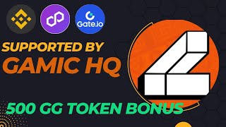 GAMIC HQ|| BIG BLAST MINING APP|| SUPPORT BY BINANCE, POLYGON, GATE_IO|| COMPLETE DETAIL|| DONT MISS screenshot 1