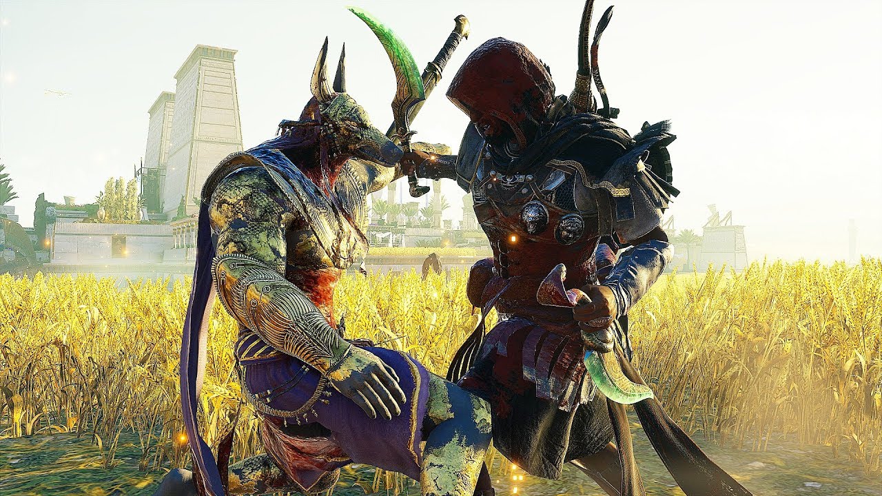 Assassin's Creed Origins Shadows of Anubis, Giant Scorpions & Aaru Free Roam