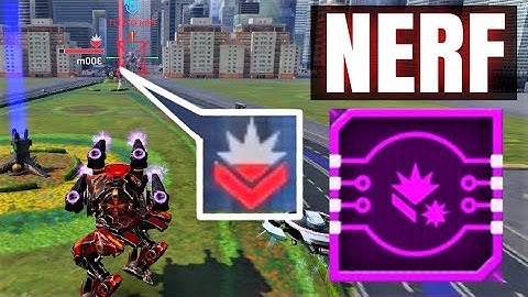 [WR] Microchip NERF / Suppression Speed of Weapons Comparison / War Robots Remastered Test Server