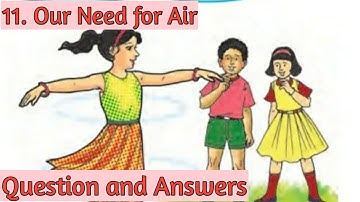 3rd EVS Lesson 11. Our Need for Air. Question and Answers.