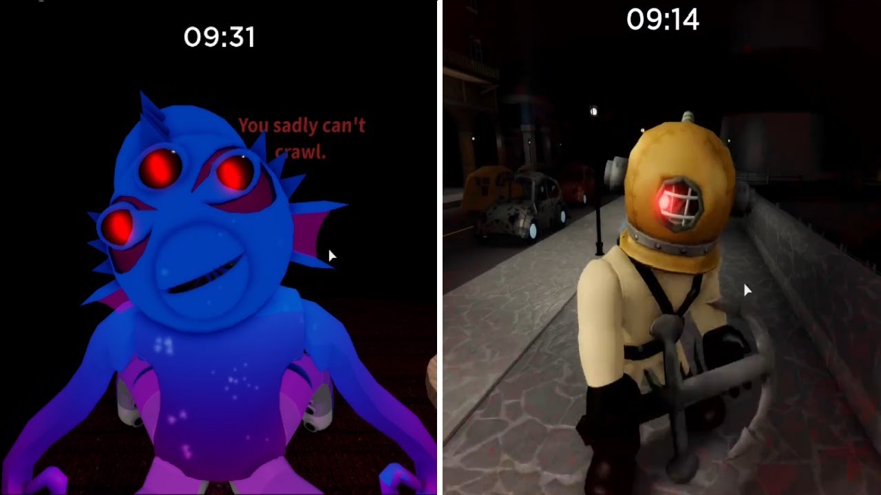 NEW DAKODA SKIN JUMPSCARE VS KRAXICORDE KRAKEN JUMPSCARE!! PIGGY BOOK 2 CHAPTER 7!!