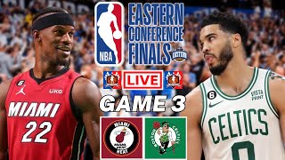 Miami Heat vs Boston Celtics Game 3 | NBA Playoffs Live Scoreboard 2023 | Jimby Sports