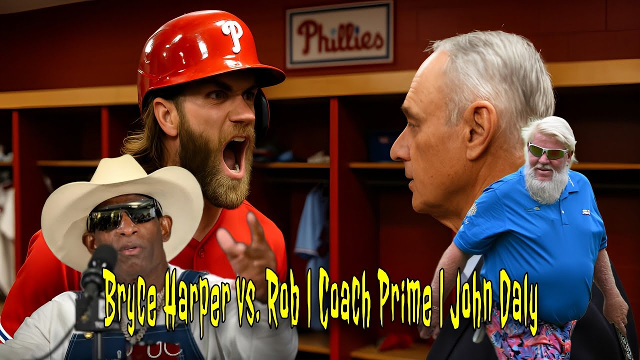 Bryce Harper vs. Rob Manfred | Coach Prime’s Cancer Battle | The End of John Daly's Masters Hustle