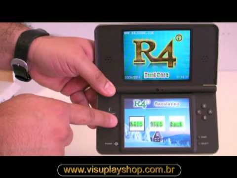 Nintendo Dsi Xl Com R4 Revolution Youtube