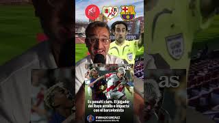 Iturralde González opina sobre el penalti a Lamine Yamal #rayovallecano vs #barcelona #fcbarcelona