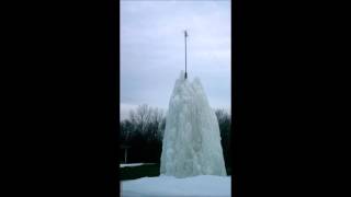 Ice Fountain Time Lapse 2016