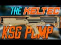 The keltec ksg pump action shotgun