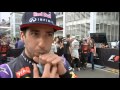 Mexican GP 2015. Post-race.  Red Bull drivers interview