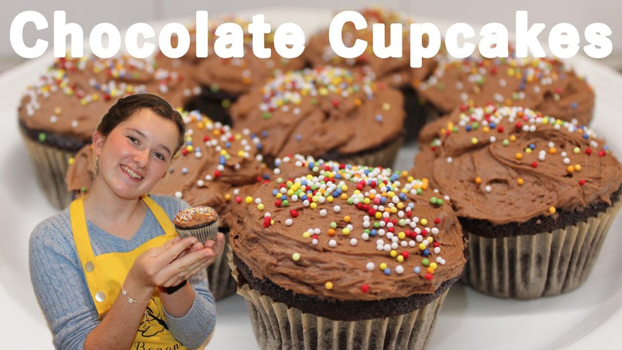 Chocolate Cupcakes made with a Secret Ingredient | Moist and super chocolatey   