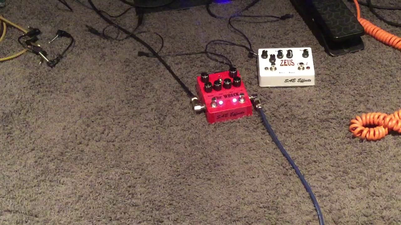 SAE Effects The Wreck - Mesa rectifier distortion clone guitar pedal