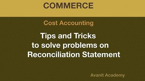 Problem on reconciliation of cost and financial accounts\cost accounting\net loss is given\problem7