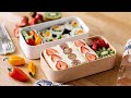 Easy BENTO BOX Lunch Ideas for Summer - Fruit Sando & Easy Tuna Roll Bento