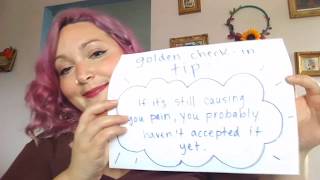 Radical Acceptance Video Supplement- What the worksheets look like when they aren't backwards!