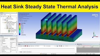 ANSYS Workbench | Steady State Thermal Analysis of Heat Sink