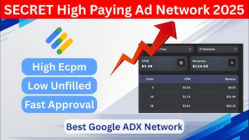 Secret High Paying Adsense Alternative | Best Google Adx Network 2025 | Get Instant Adx Approval