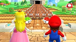 Мульт Mario Party 9 Minigames Mario Vs Peach Vs Luigi Vs Kamek Master Difficulty