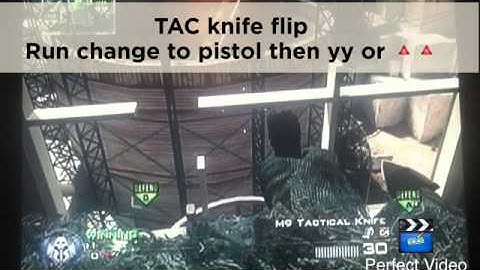 Mw2 tac knife flip (mw2trickshot)