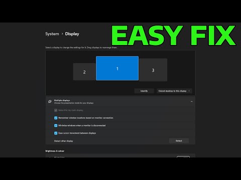 How To Fix Cannot Change Screen Resolution Size in Windows 11