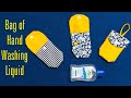 Tutorial for sewing bags to contain hand-wash liquid bottle/Cách may túi đựng lọ nước rửa tay